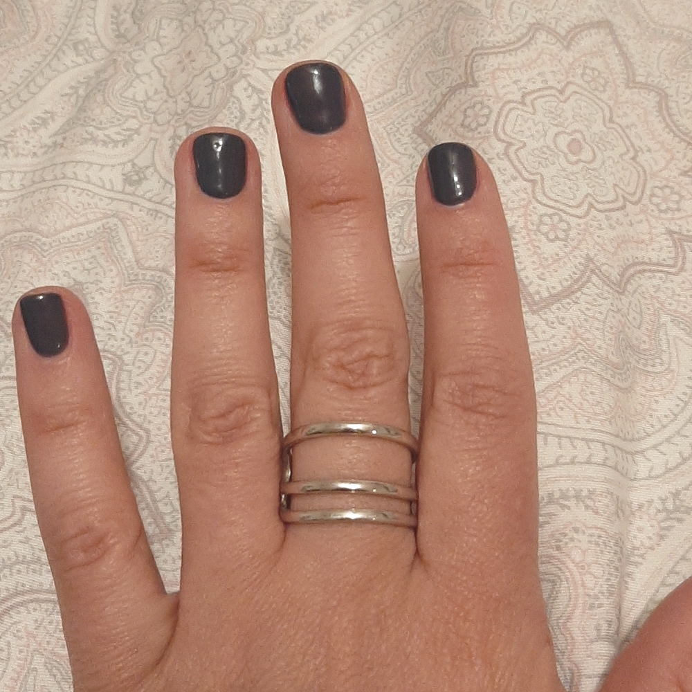 Sterling silver  ring size 8